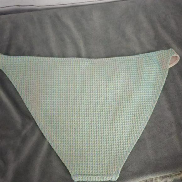 XHilaration Woman's NWOT Pink Blue‎ Bikini Bottoms Swimwear Size XL - Picture 7 of 7